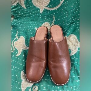 Madewell Mindy Lugsole Leather mule